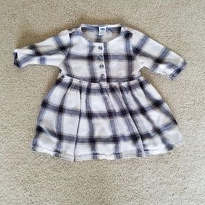 12 month Old Navy plaid dress